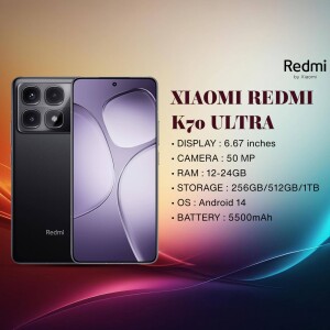 Xiaomi Redmi K70 Ultra smartphone with specifications
