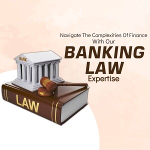 Image depicting banking law with a gavel and law book
