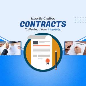 Image depicting contracts and legal agreements with a focus on protection.