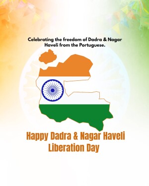 Image commemorating the liberation of Dadra & Nagar Haveli from Portuguese rule.