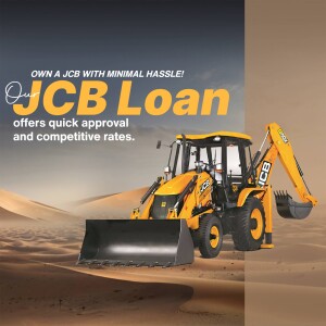 JCB Backhoe Loader with Loan Offer