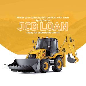JCB Backhoe Loader with Loan Promotion