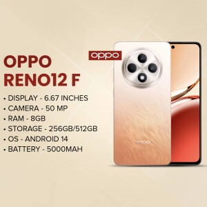 OPPO Reno12 F smartphone with specifications