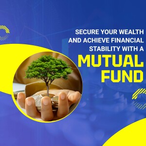 Image depicting a hand holding coins with a growing tree, representing financial growth through mutual funds.