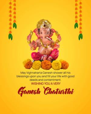 Image of Lord Ganesha for Ganesh Chaturthi
