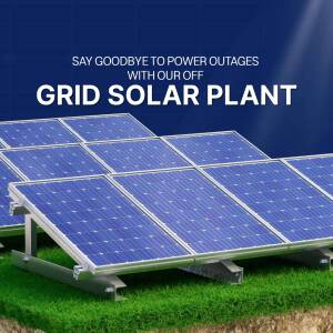 Solar panels providing power during outages