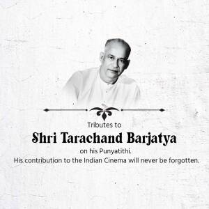 Tribute To Shri Tarachand Barjatya Image For LinkedIn