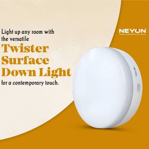 Neyon Twister Surface Downlight Promotional Banner For Pinterest