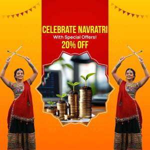 Navratri celebration with investment offers
