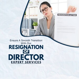 Woman holding a resignation letter in an office setting
