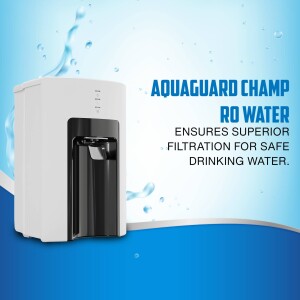 Aquaguard Champ RO Water Purifier with water splash