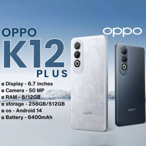 OPPO K12 Plus smartphone with specifications