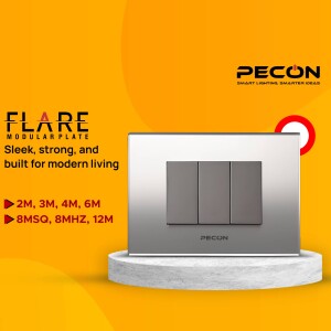Pecon Flare Modular Plate Advertisement For Twitter