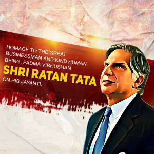Homage To Ratan Tata Post For WhatsApp