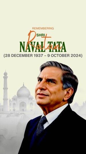 Remembering Naval Tata Creative Design For Pinterest