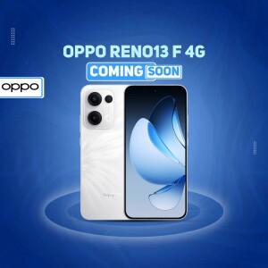 OPPO Reno13 F 4G smartphone advertisement
