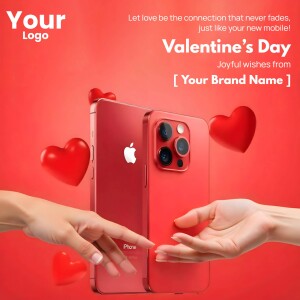 Valentine's Day Mobile Offer Banner For Instagram