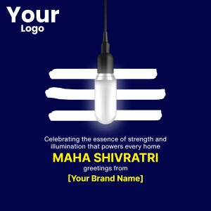 Maha Shivratri Greetings Flyer For Twitter