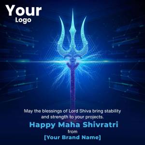 Happy Maha Shivratri Advertisement For WhatsApp