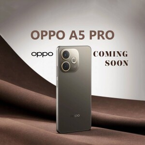 OPPO A5 Pro smartphone announcement image