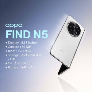 Oppo Find N5 smartphone with specifications