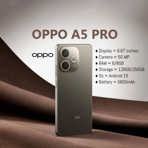 OPPO A5 Pro smartphone with specifications