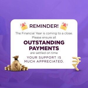Financial Year End Payment Reminder Poster For Pinterest