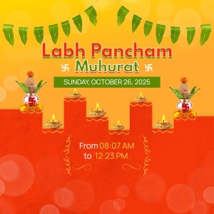 Labh Pancham Muhurat 2025 Poster For WhatsApp