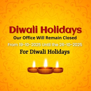 Diwali Holidays Office Closure Announcement