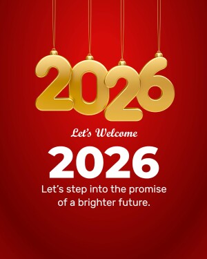 New Year 2024 celebration with confetti and festive text