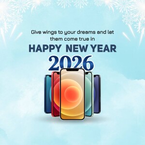 New Year 2025 Smartphone Offer Artwork For X