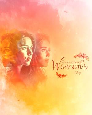 International Women's Day Celebration Promotional Banner For Threads