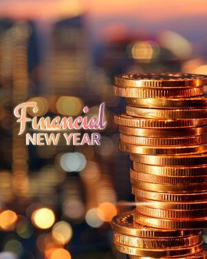 Financial New Year - Investment Growth Flyer For Threads