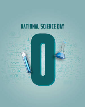 National Science Day - Zero Marketing Image For Pinterest