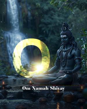 Om Namah Shivaya - Lord Shiva Meditation Banner For Facebook