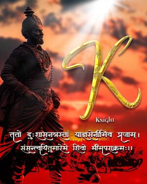 Chhatrapati Shivaji Maharaj Poster For LinkedIn