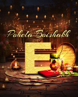 Pohela Boishakh festive image with traditional elements