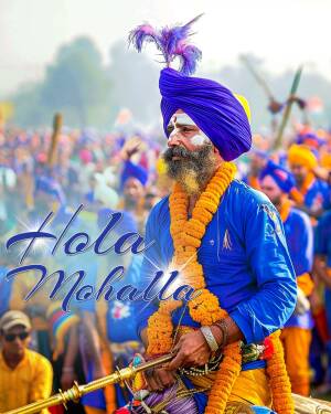 Hola Mohalla Celebration Template For Threads