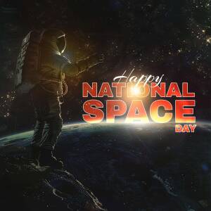 Happy National Space Day! Image For Instagram