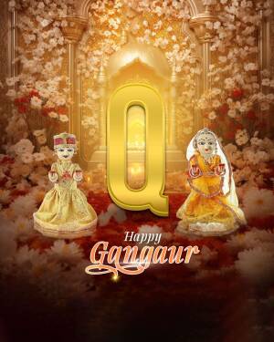 Happy Gangaur Festival Status Post For Threads