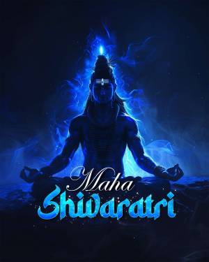 Maha Shivaratri - Lord Shiva Artwork For Threads