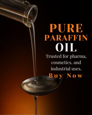 Pure Paraffin Oil - Pharmaceutical Grade Status Post For Telegram