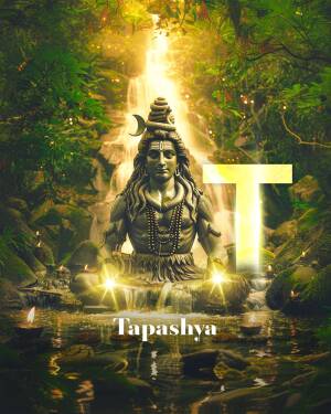 Lord Shiva Meditation Template For Threads