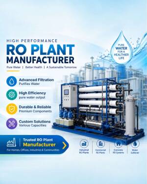 Commercial and Industrial Reverse Osmosis Water Purification Plant