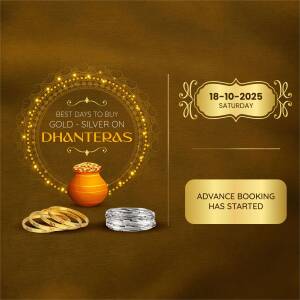 Dhanteras Gold and Silver Offer - Best Days to Buy