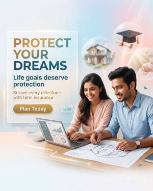 Secure Your Future With Comprehensive Term Insurance Image For WhatsApp