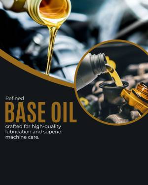 Refined Base Oil For High-Quality Lubrication Template For Telegram