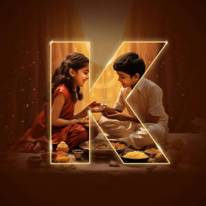 Raksha Bandhan Celebration With 'K' Artwork For Threads