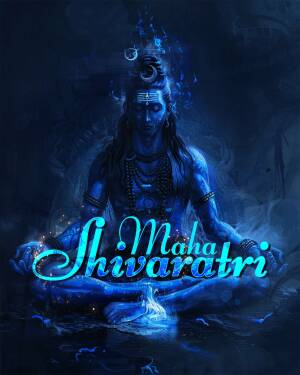 Maha Shivaratri - Lord Shiva Poster For WhatsApp