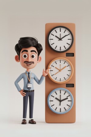 Time Management Concept Image For Facebook